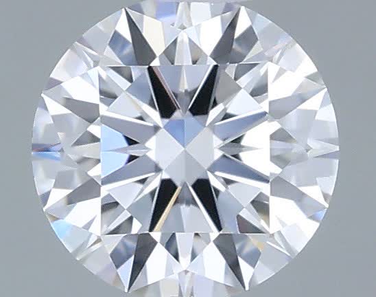 Actual 0.32 carat D Round lab-grown diamond