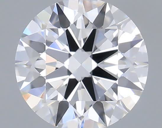 Actual 0.29 carat D Round lab-grown diamond
