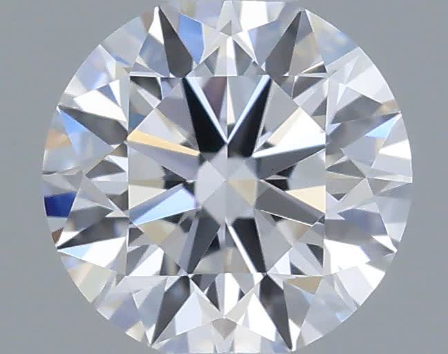 Actual 0.34 carat D Round lab-grown diamond