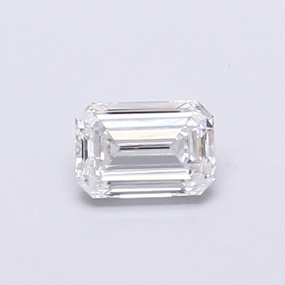 Actual 0.29 carat D Emerald lab-grown diamond