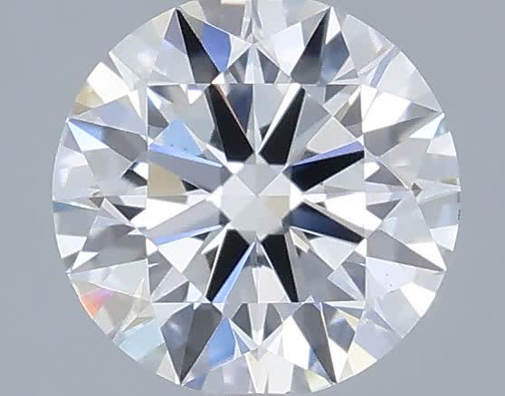 Actual 0.32 carat D Round lab-grown diamond