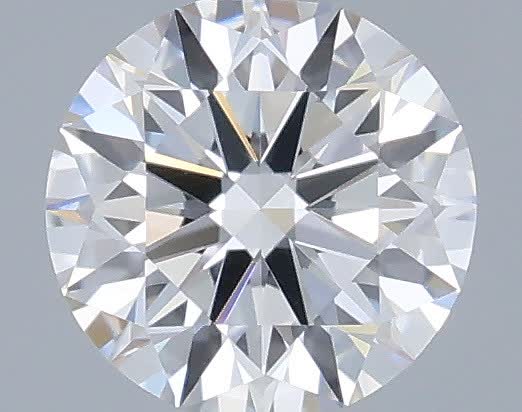 Actual 0.29 carat D Round lab-grown diamond
