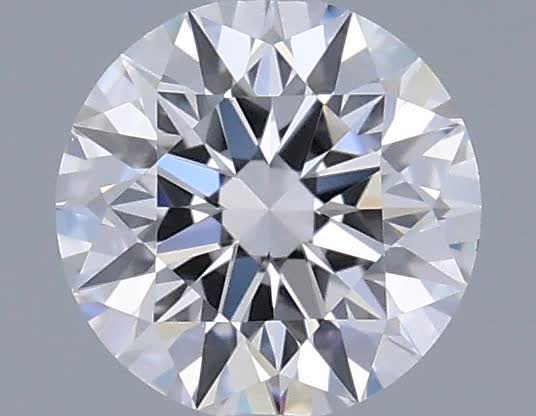 Actual 0.29 carat D Round lab-grown diamond