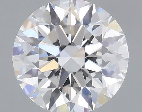 Actual 0.27 carat E Round lab-grown diamond