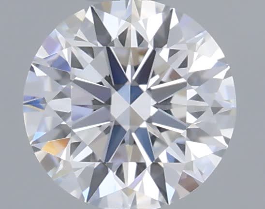 Actual 0.34 carat D Round lab-grown diamond