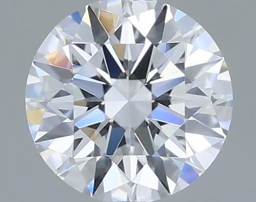 Actual 0.32 carat E Round lab-grown diamond
