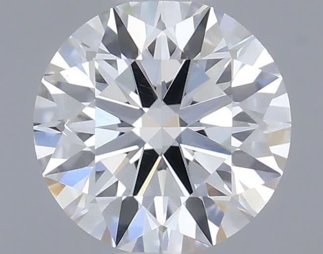 Actual 0.32 carat E Round lab-grown diamond