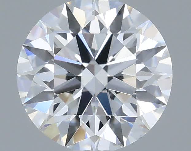 Actual 0.32 carat E Round lab-grown diamond