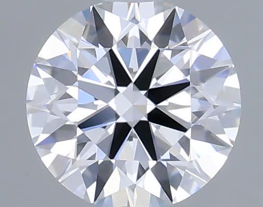 Actual 0.32 carat E Round lab-grown diamond