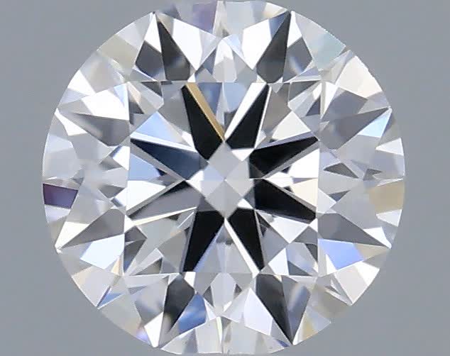 Actual 0.32 carat E Round lab-grown diamond