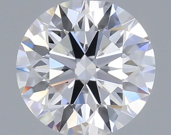Actual 0.32 carat D Round lab-grown diamond