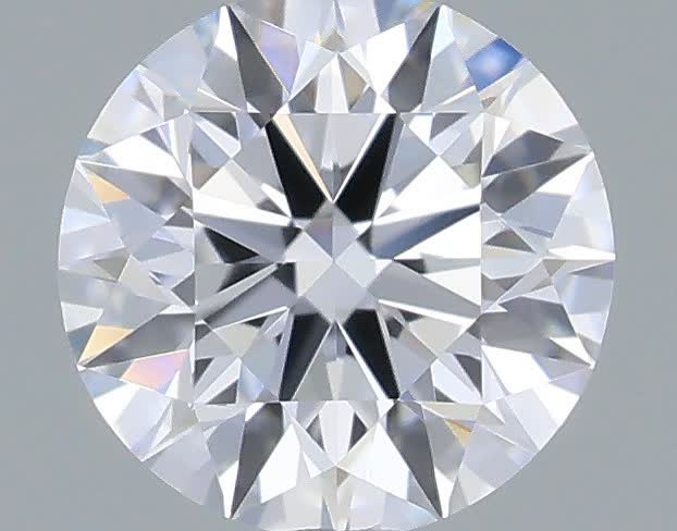 Actual 0.29 carat D Round lab-grown diamond