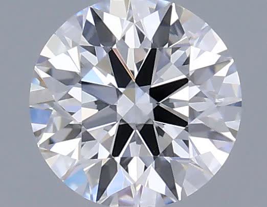 Actual 0.29 carat D Round lab-grown diamond