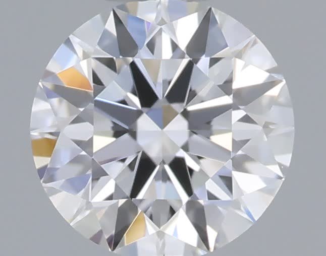 Actual 0.29 carat D Round lab-grown diamond