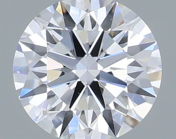 Actual 0.32 carat D Round lab-grown diamond
