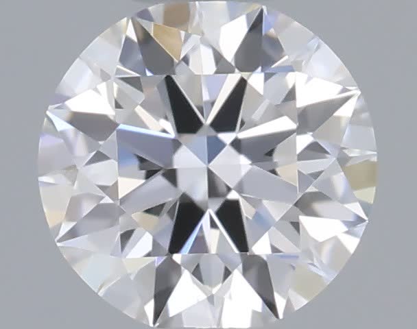 Actual 0.28 carat D Round lab-grown diamond