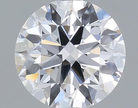 Actual 0.29 carat D Round lab-grown diamond