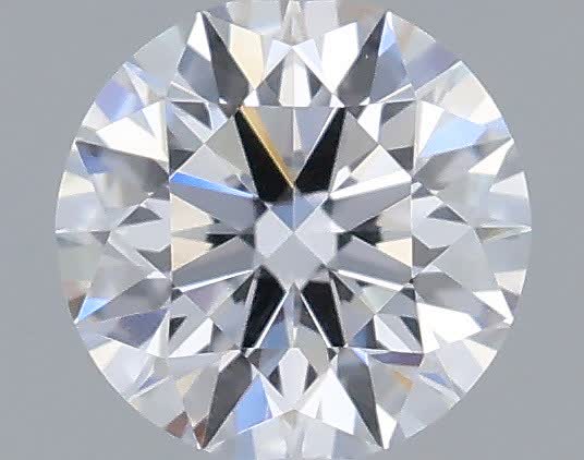 Actual 0.31 carat E Round lab-grown diamond