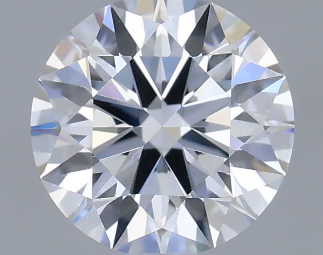 Actual 0.32 carat E Round lab-grown diamond