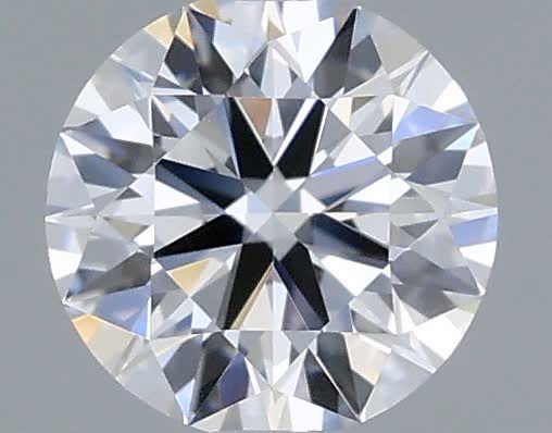 Actual 0.27 carat D Round lab-grown diamond