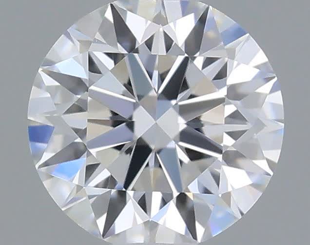 Actual 0.29 carat D Round lab-grown diamond