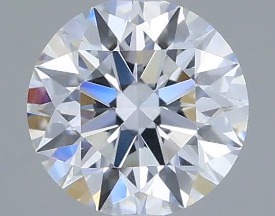 Actual 0.31 carat E Round lab-grown diamond