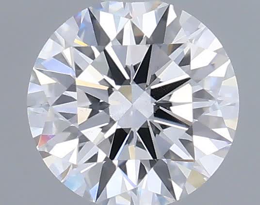 Actual 0.32 carat E Round lab-grown diamond