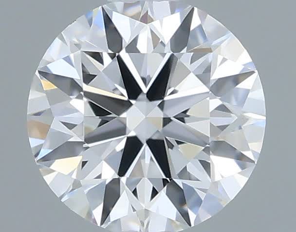 Actual 0.29 carat D Round lab-grown diamond