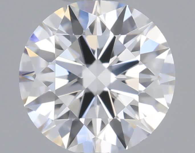 Actual 0.29 carat D Round lab-grown diamond