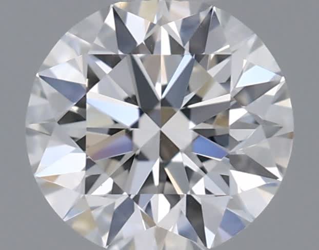 Actual 0.28 carat E Round lab-grown diamond