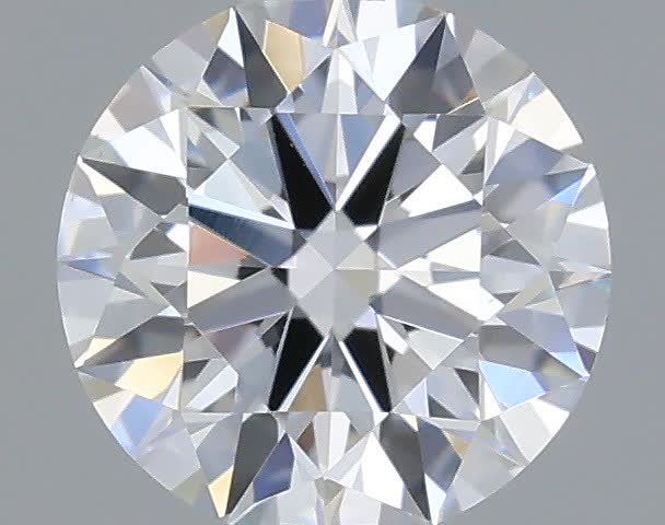 Actual 0.27 carat E Round lab-grown diamond