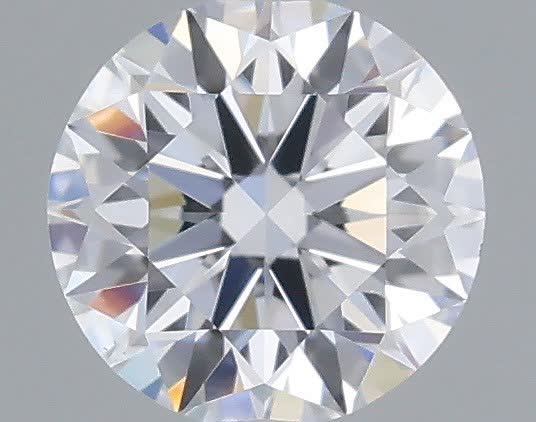 Actual 0.33 carat D Round lab-grown diamond