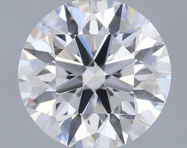 Actual 0.32 carat D Round lab-grown diamond