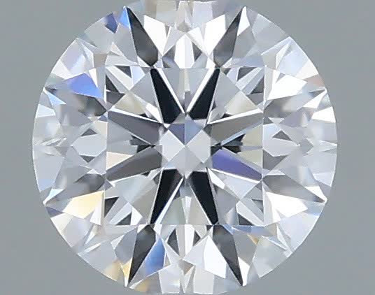 Actual 0.29 carat D Round lab-grown diamond