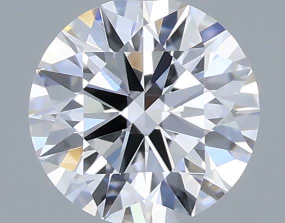 Actual 0.29 carat D Round lab-grown diamond