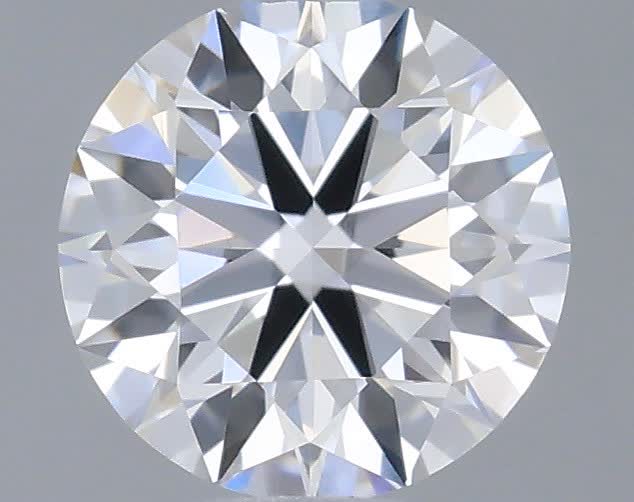 Actual 0.29 carat D Round lab-grown diamond
