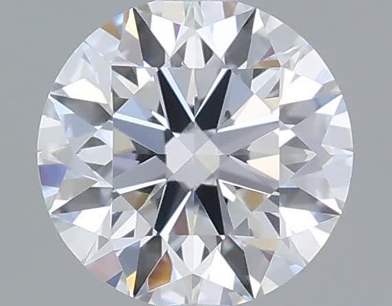 Actual 0.29 carat D Round lab-grown diamond