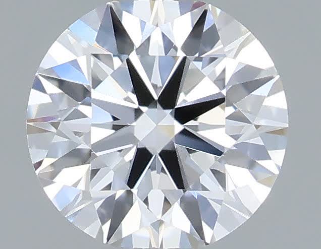 Actual 0.29 carat D Round lab-grown diamond