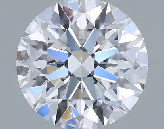 Actual 0.29 carat D Round lab-grown diamond