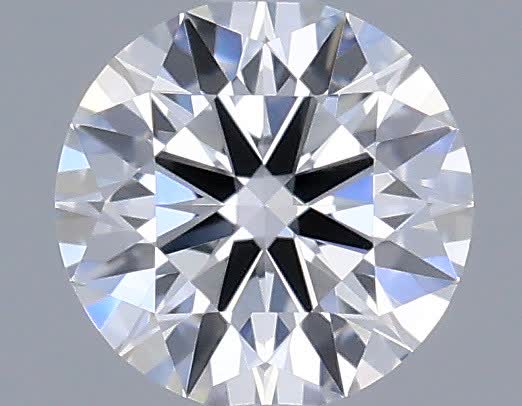 Actual 0.29 carat D Round lab-grown diamond