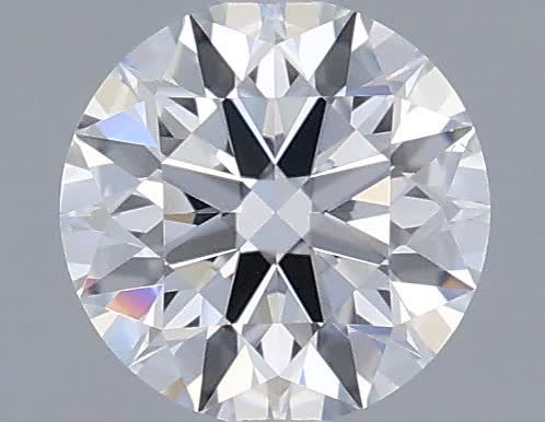 Actual 0.34 carat D Round lab-grown diamond