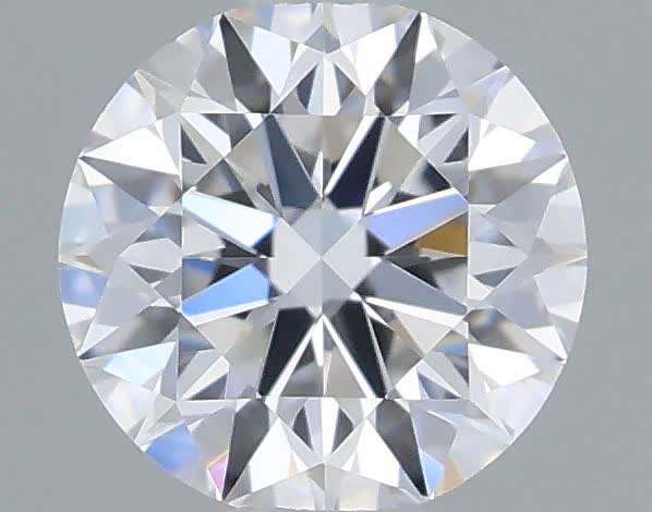 Actual 0.27 carat D Round lab-grown diamond