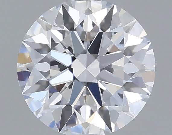 Actual 0.29 carat D Round lab-grown diamond