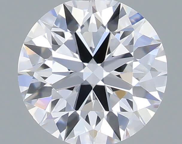Actual 0.28 carat D Round lab-grown diamond
