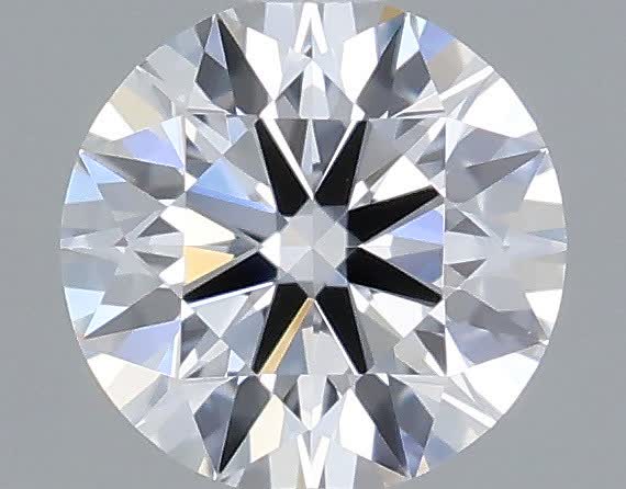 Actual 0.29 carat D Round lab-grown diamond