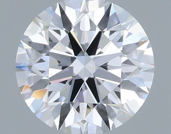 Actual 0.29 carat D Round lab-grown diamond