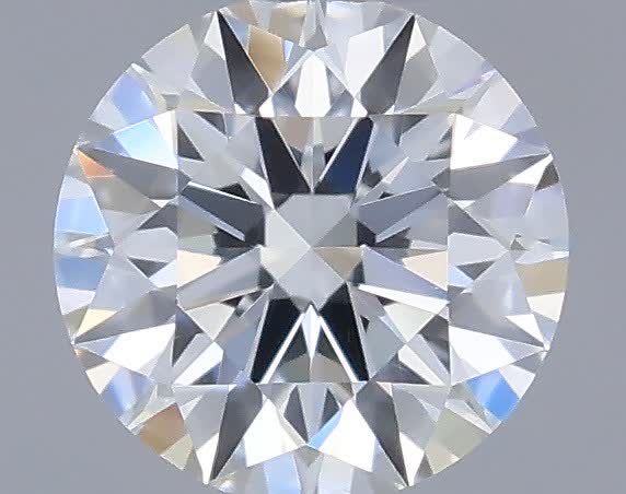 Actual 0.29 carat D Round lab-grown diamond