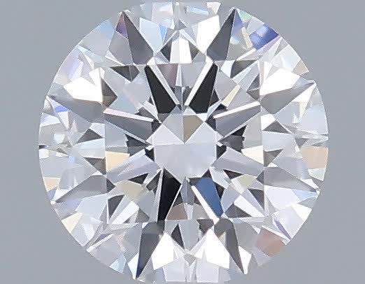 Actual 0.29 carat D Round lab-grown diamond