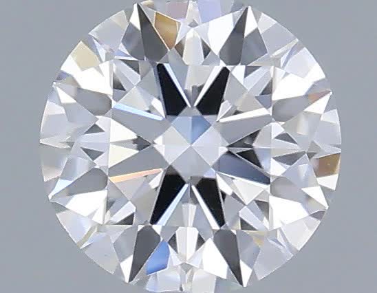 Actual 0.29 carat E Round lab-grown diamond