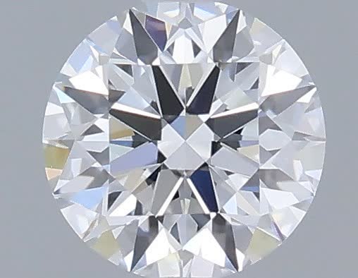 Actual 0.29 carat D Round lab-grown diamond